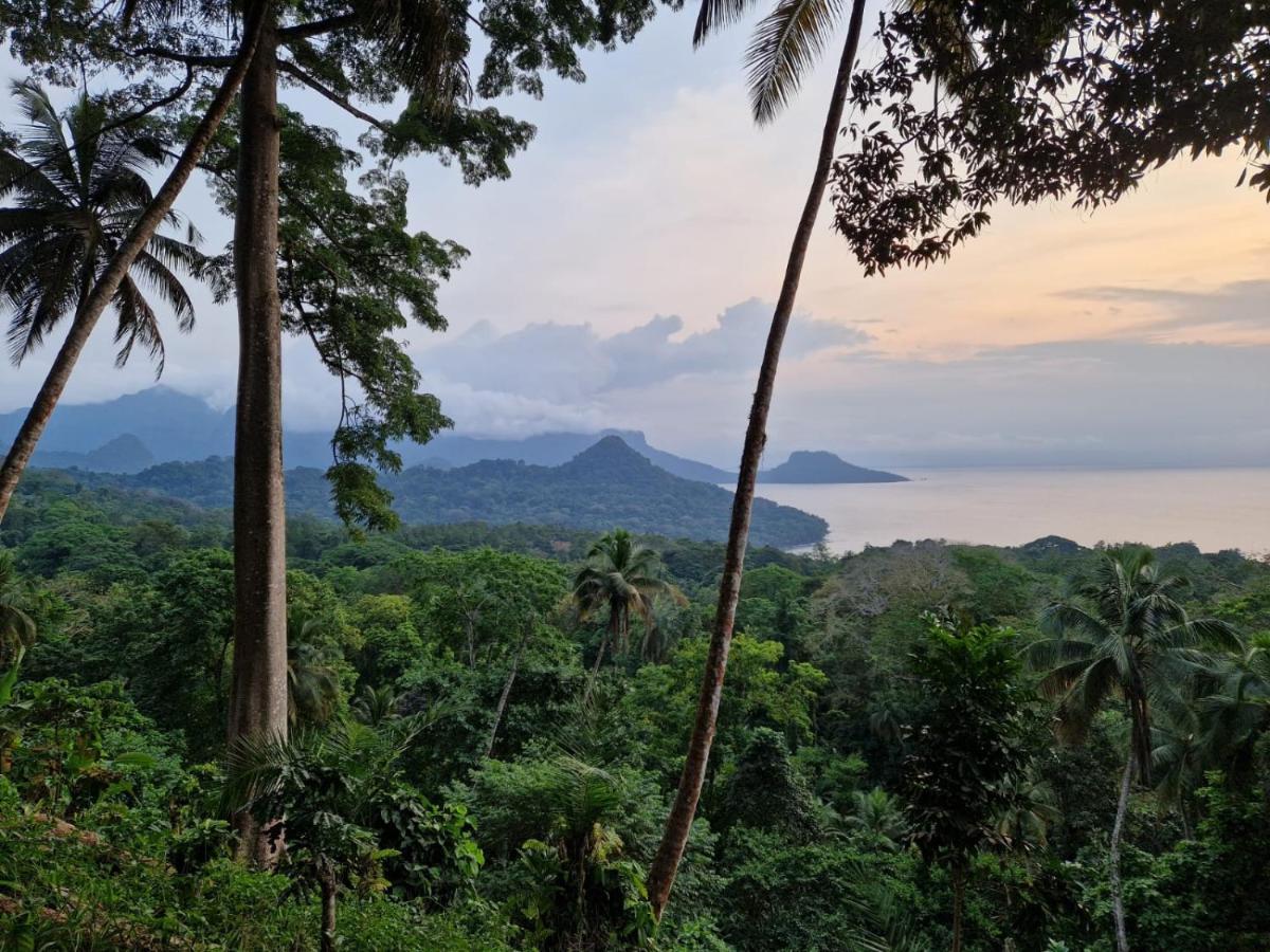 World'S View Wild Camping Salaszoi, Principe Island Santo António Dış mekan fotoğraf